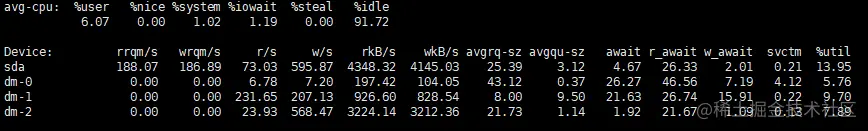 iostat结果