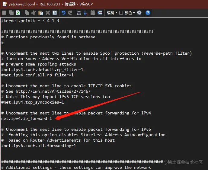 /etc/sysctl.conf文件