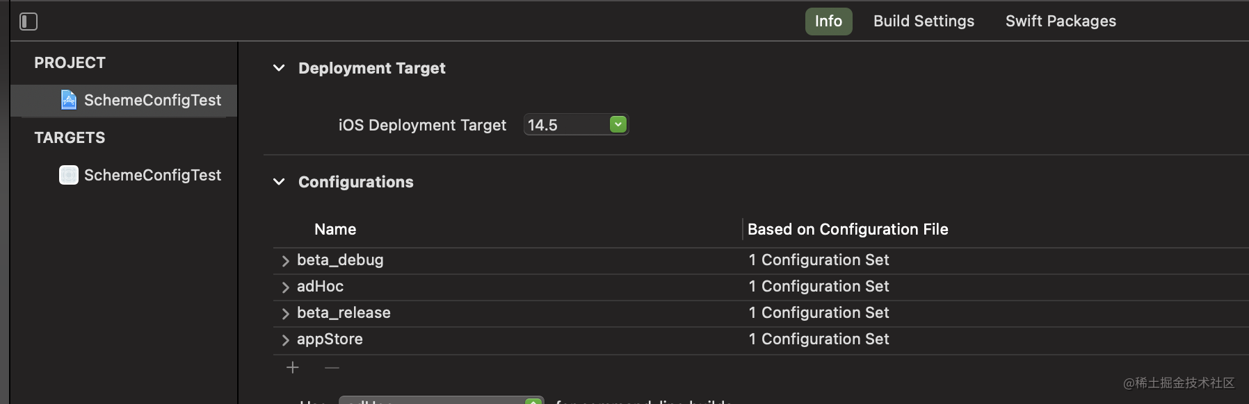 Use Scheme+ xcConfig to configure the environment - Moment For Technology