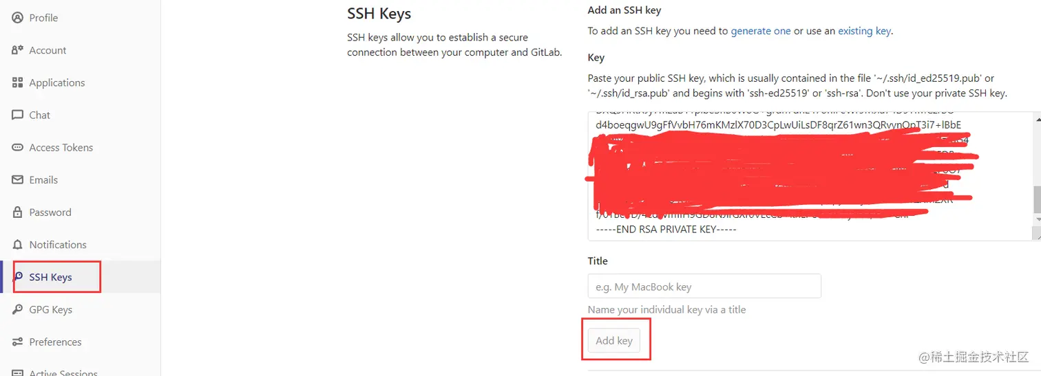 【Jenkins】配置gitLab ssh 认证 掘金