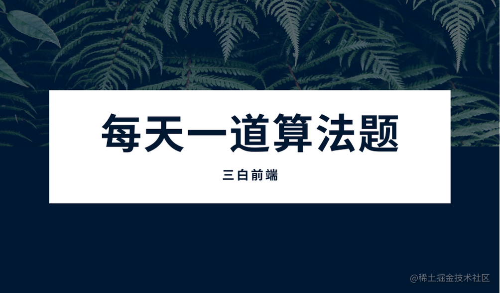 三白刷题的欢乐时光