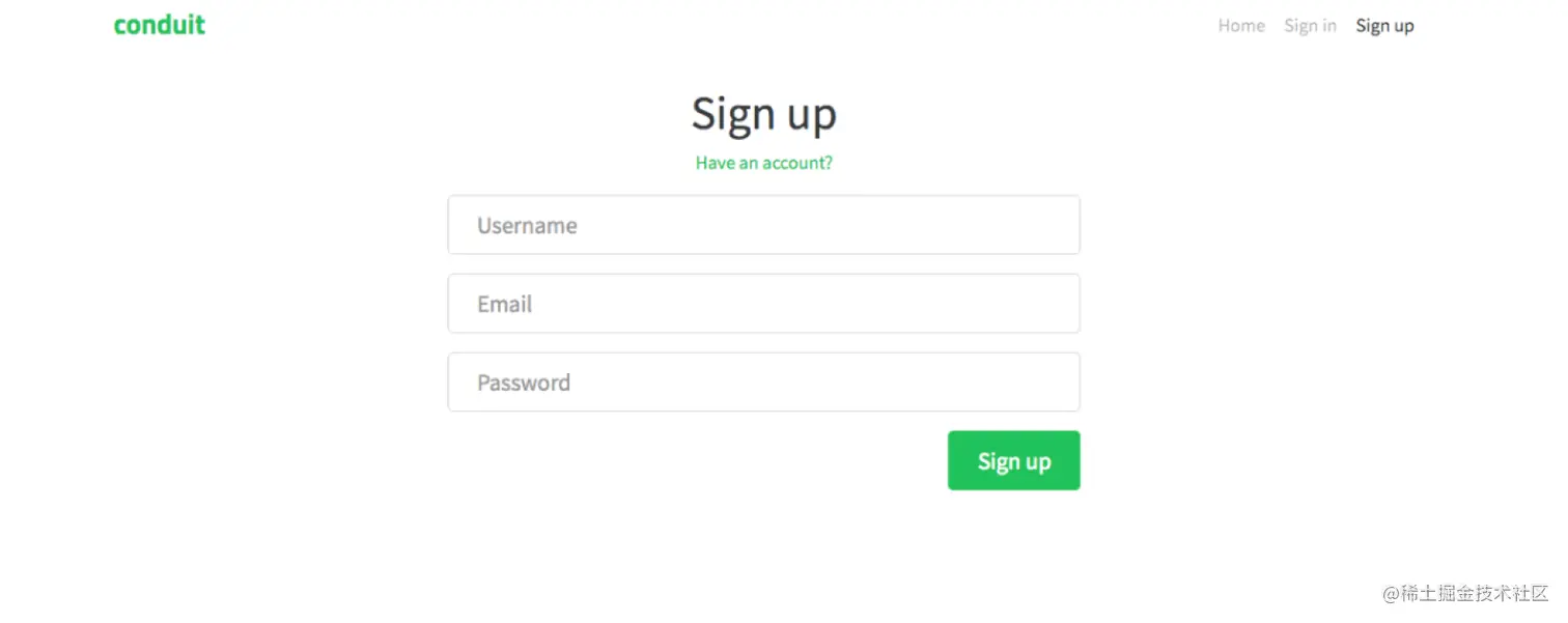 signup
