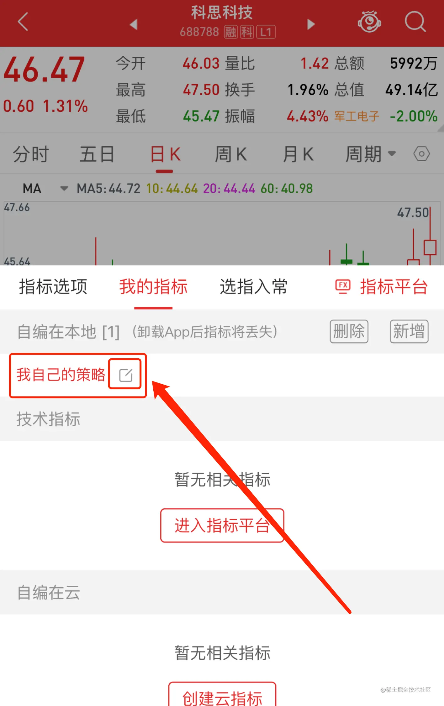 个股界面
