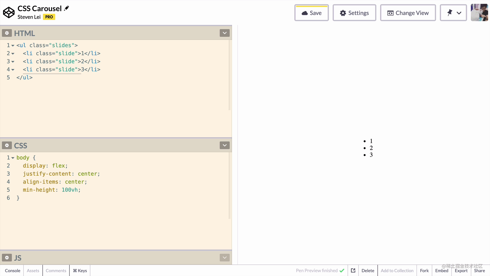 純CSS 實現輪播圖_CodingStartup起碼課- MdEditor