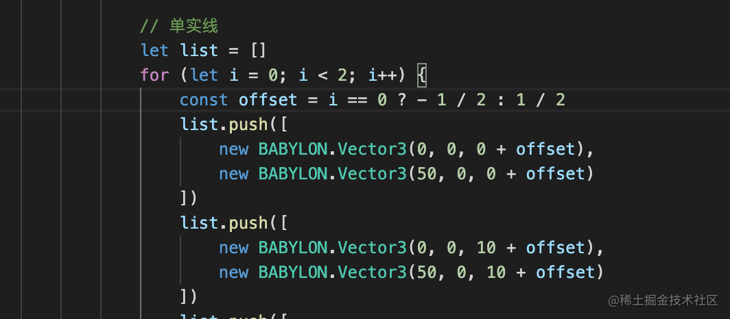 babylonjs】babylonjs实践（十二）--画车道线- 掘金