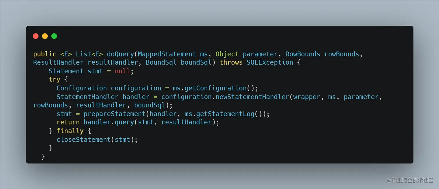 doQuery()