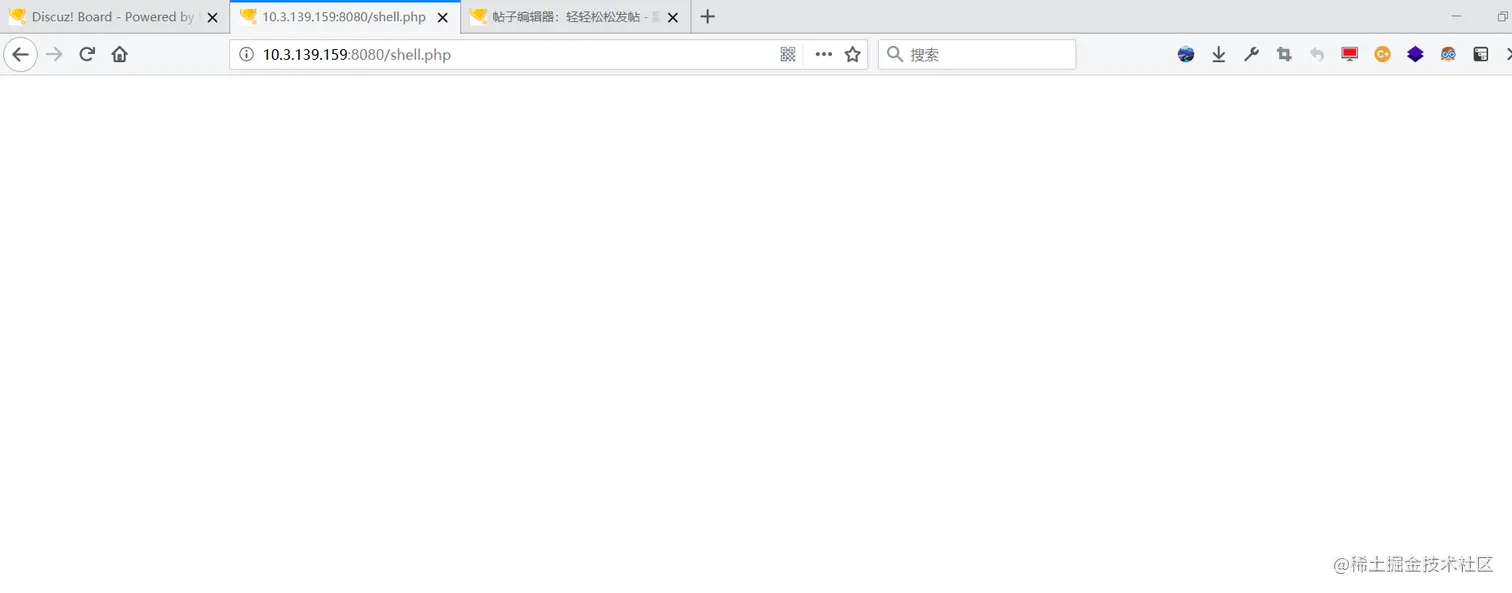 访问代码生成的sell.php文件