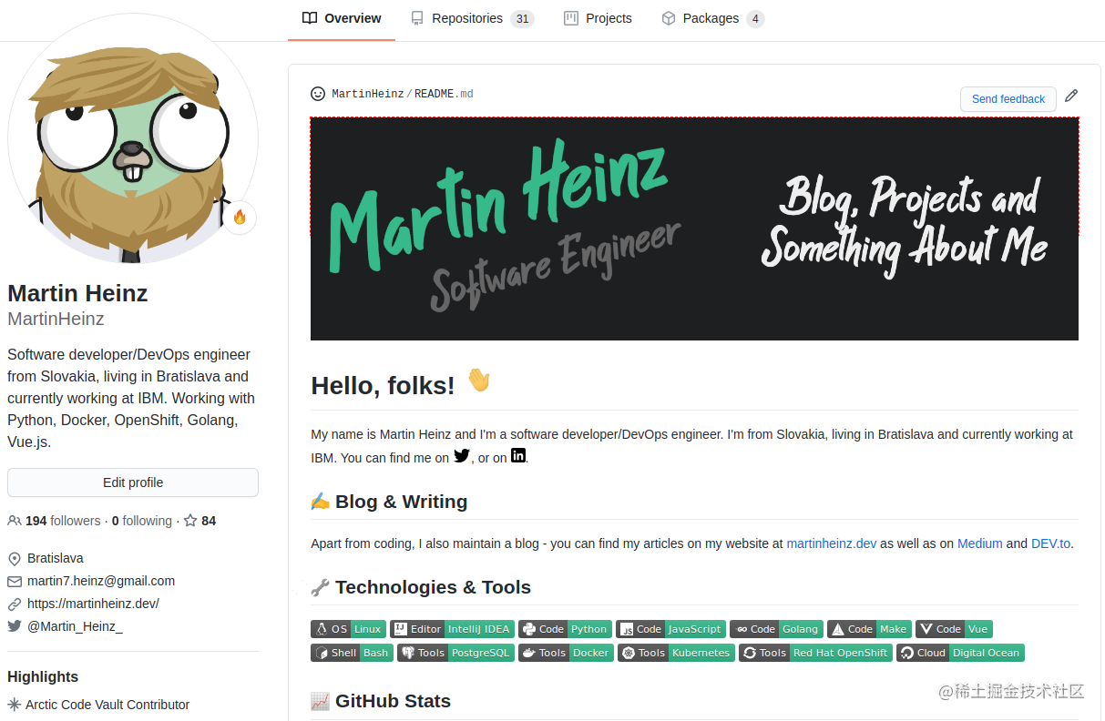 Build a great readme for your GitHub profile - Moment For Technology