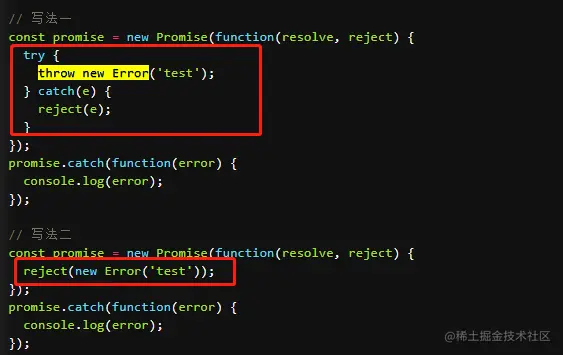 错误捕获,try Catch能不能捕获到promise.reject()的错误?默认情况下，所有浏览器都会隐藏错误信息。 - 掘金