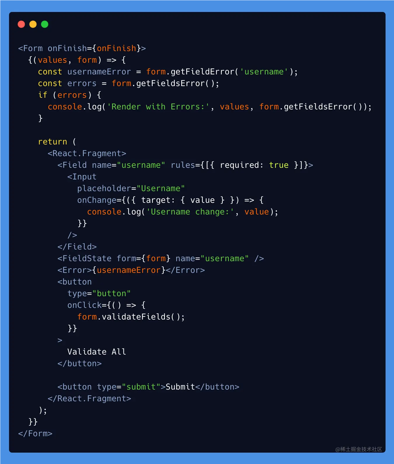 简单分析antd如何做Form表单验证前言 form表单是是我们最熟悉不过了，目前市场上许多UI框架针对form表单做了 掘金