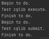 CGLIB动态代理执行结果
