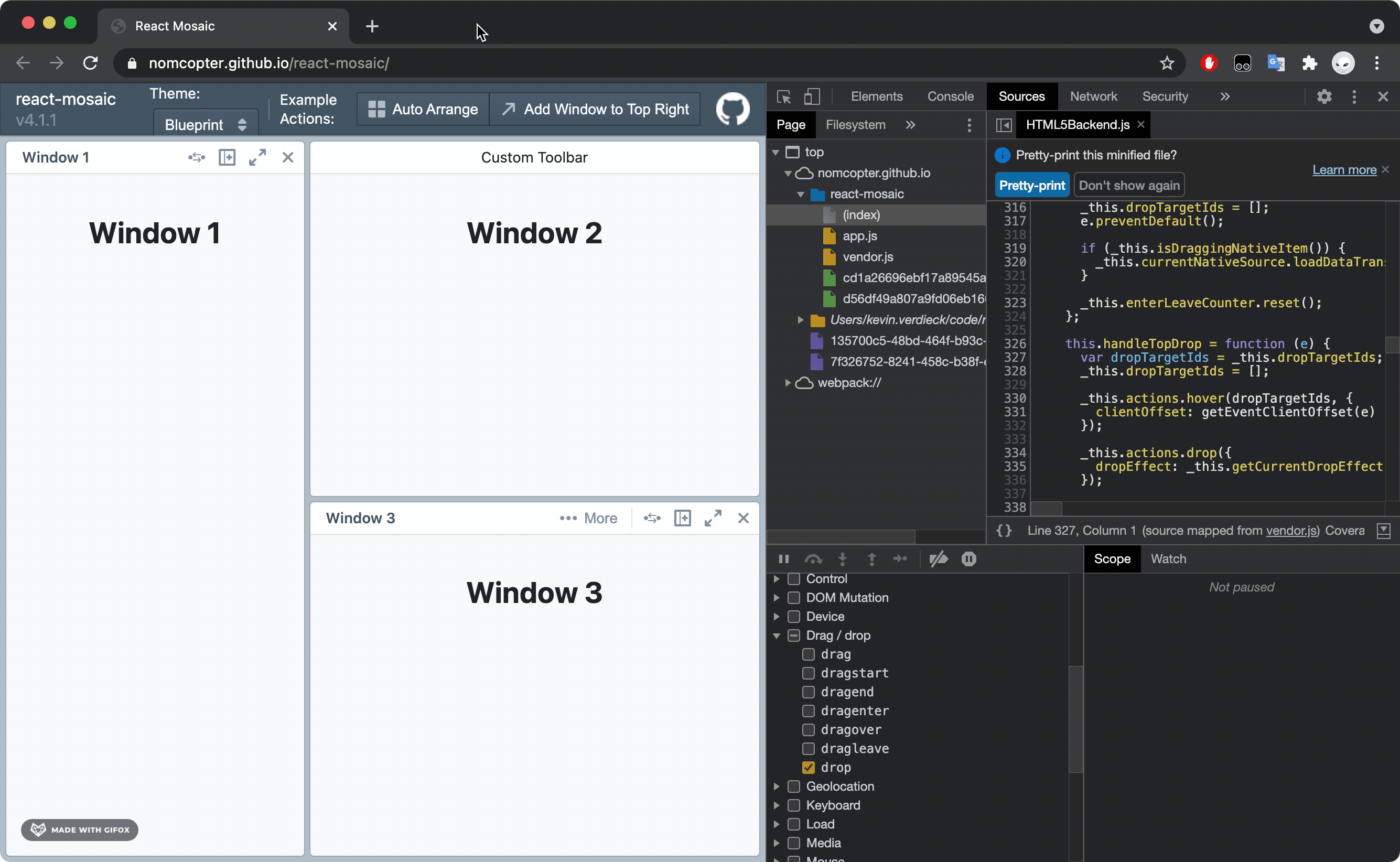 调试 event listener breakpoints.gif