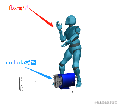 加载多个3D模型