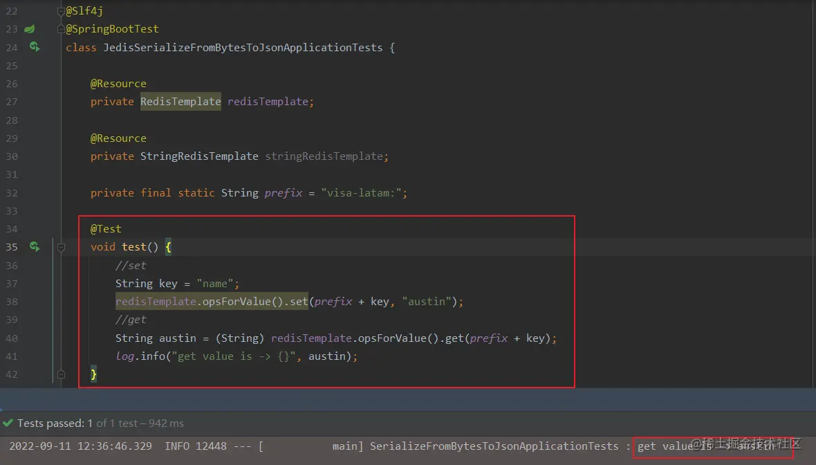 Redis redistemplate redistemplate 4 