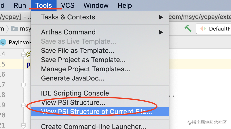  idea psi java 