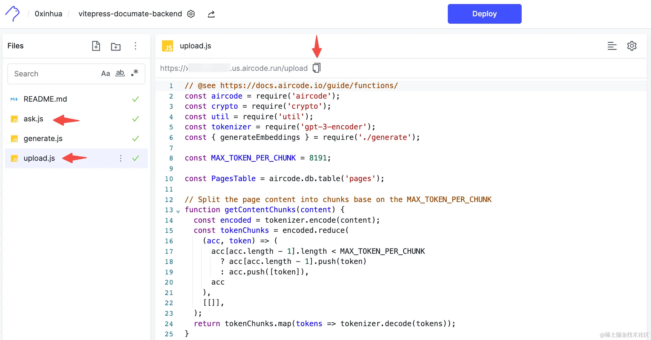 setting up api