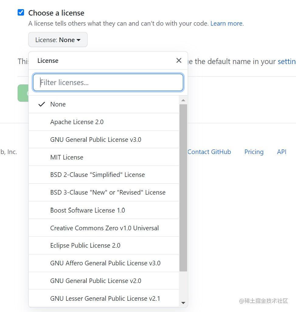 GitHub如何选择合适的license(许可证) 掘金
