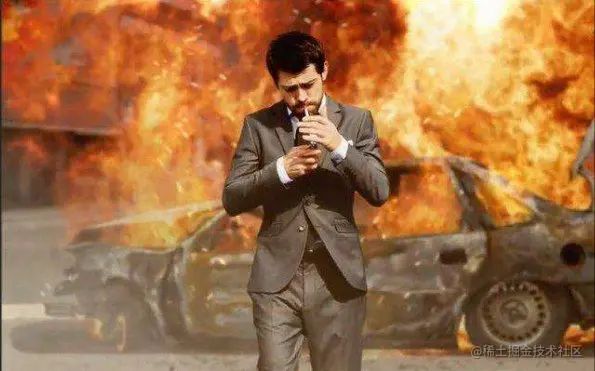 真男人从不回头看爆炸