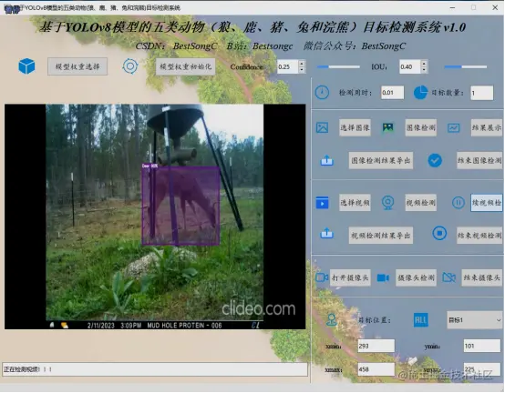 基于YOLOv8模型的五类动物目标检测系统2786.png