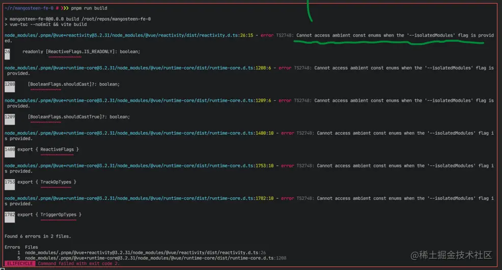 Fixing TSC –noemit Errors in GitHub Actions Jest Workflows A React Native Nodejs and TypeScript Guide - vue-ts : pnpm run build vitevue-tspnpm run dev -