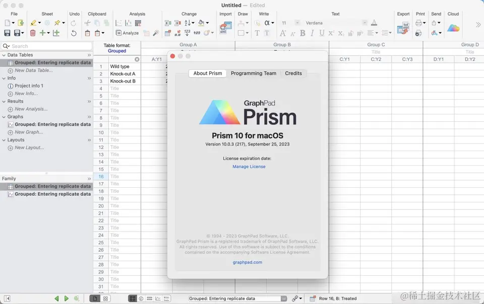 专业统计和绘图软件GraphPad Prism mac适用于生物医学研究GraphPad Prism mac是一款专业的 掘金