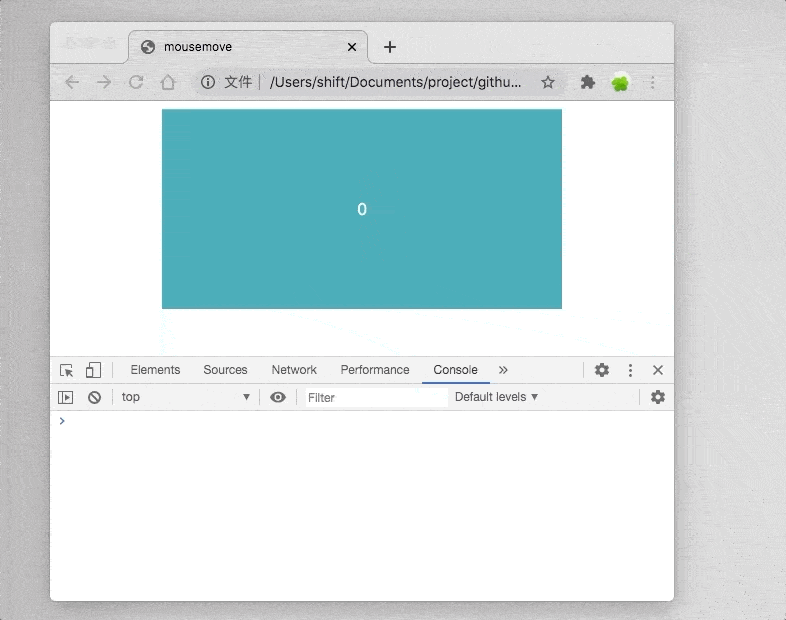 throttle-mousemove-settimeout