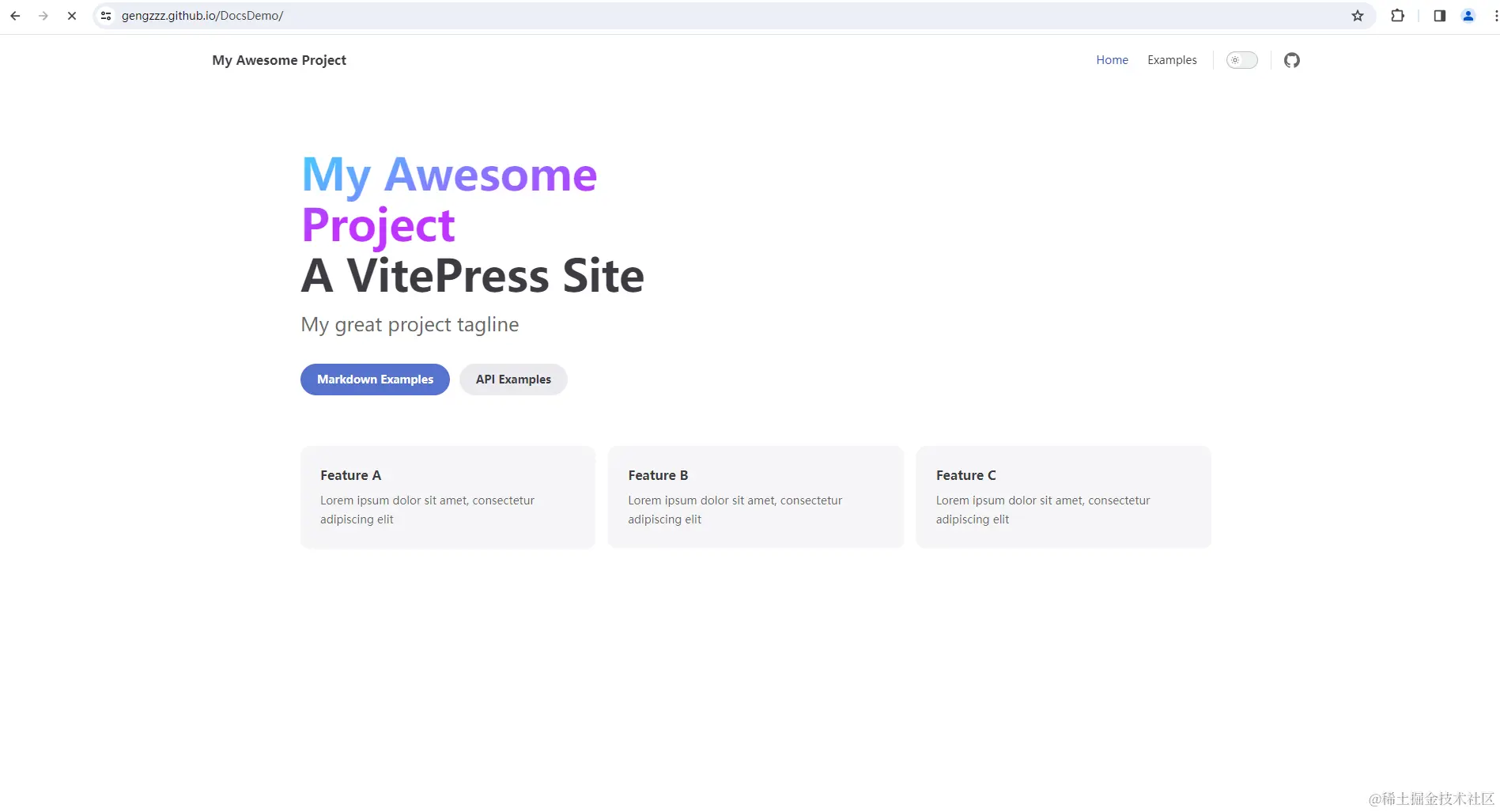 githubSuccessVitepress.png