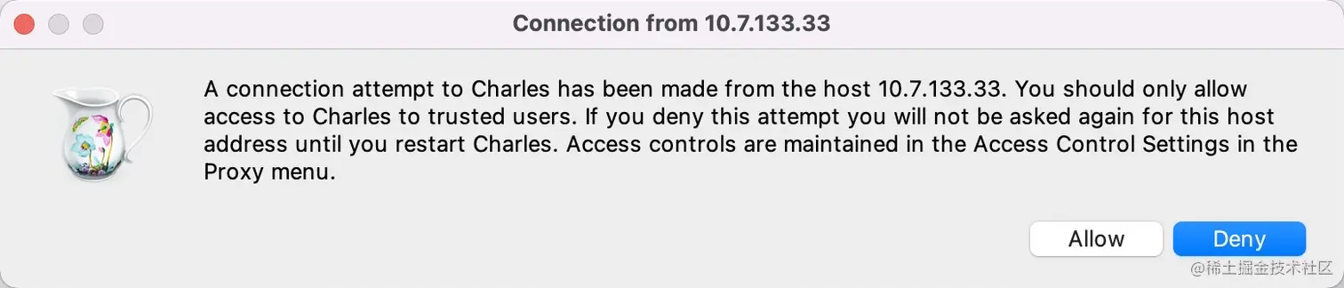Allow Connection from ……