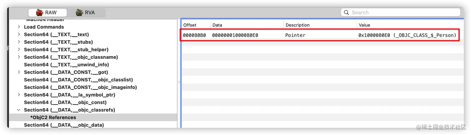 类引用列表信息