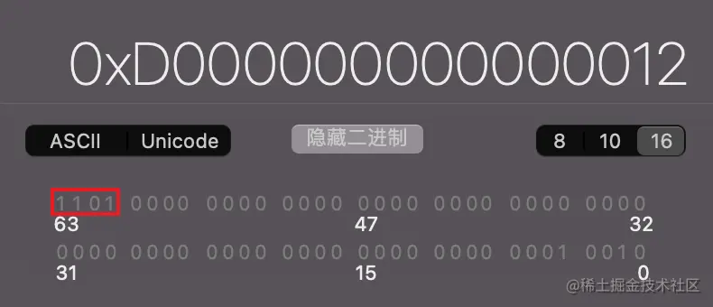 0xd000000000000012 的位域信息.png