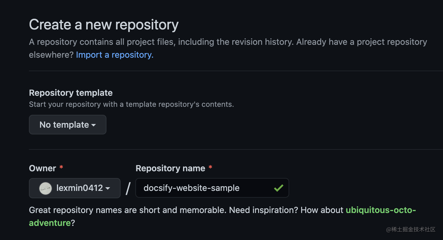 从 0 开始基于 docsify + vercel + github 搭建属于自己的博客-一一网