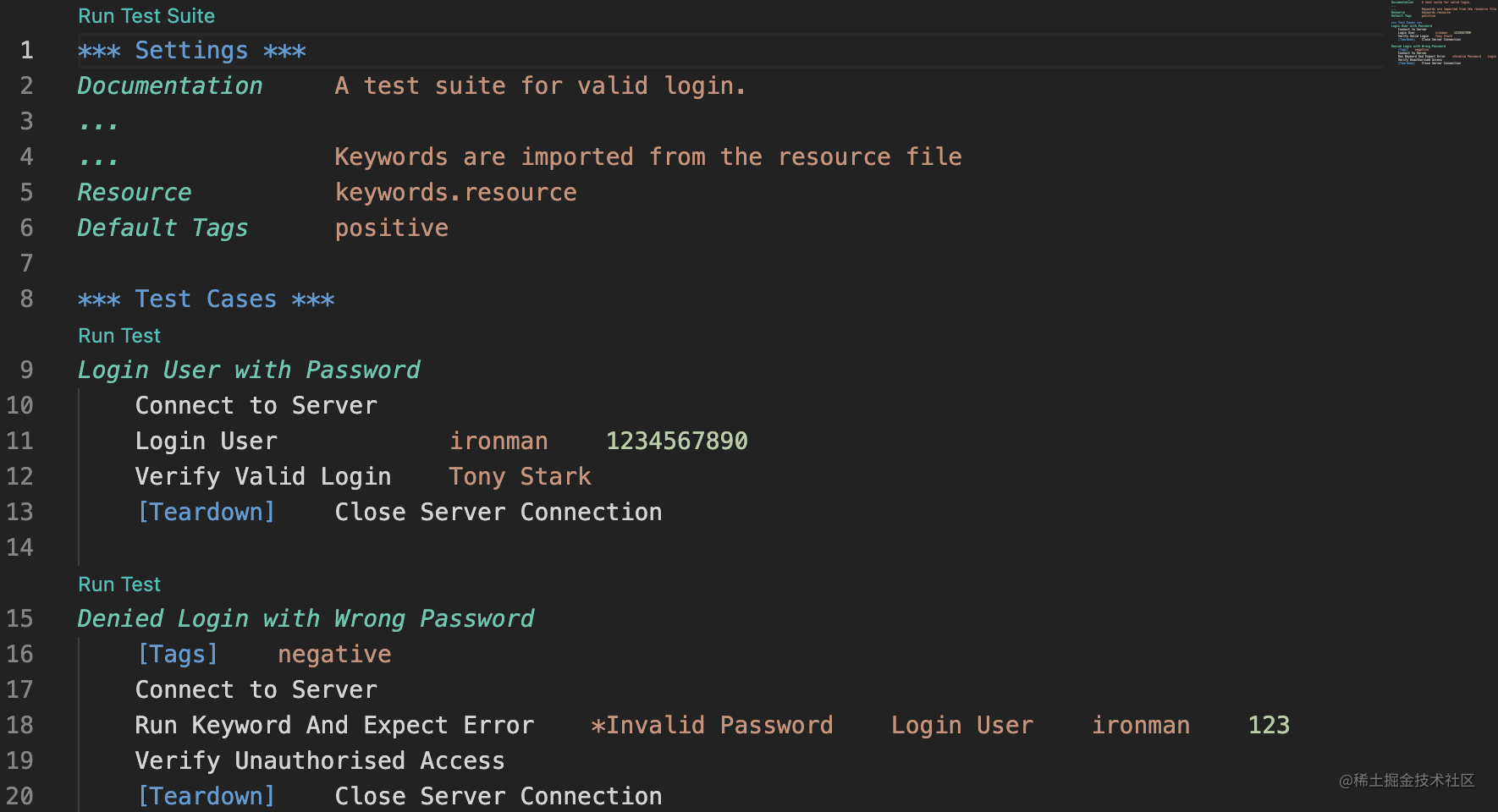 最强自动化测试框架 RobotFramework