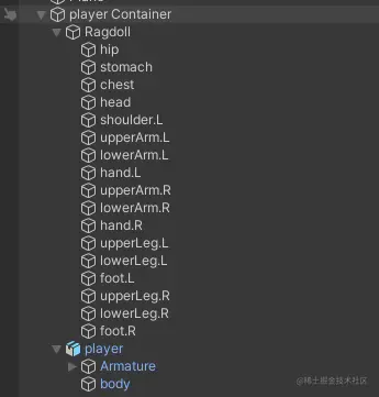 Ragdoll层级结构.png