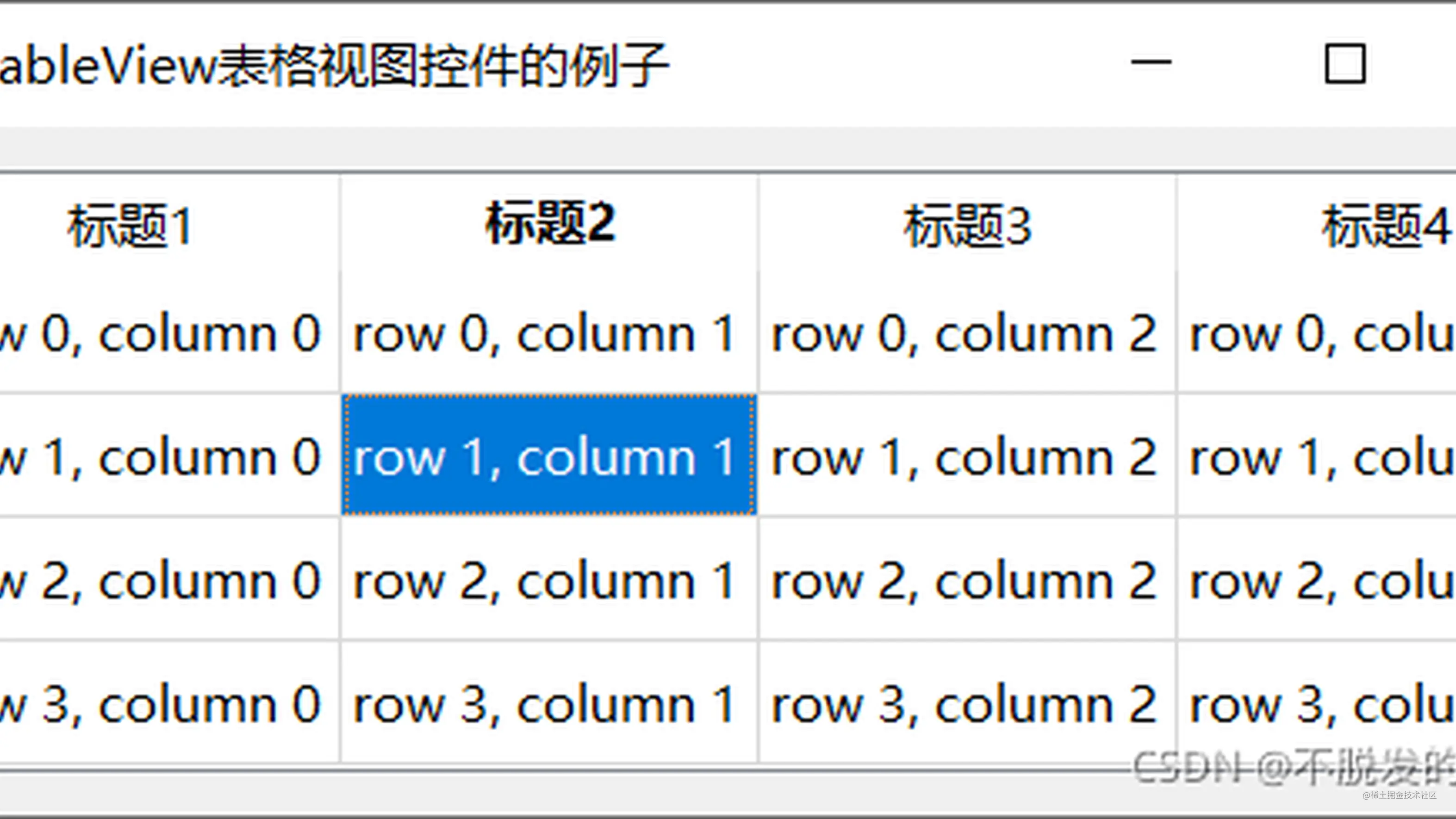 Python Qt GUI设计：QTableView、QListView、QListWidet、QTableWidget、QTreeWidget和QTreeWidgetltem表格和树类（提升篇—1）  - 掘金