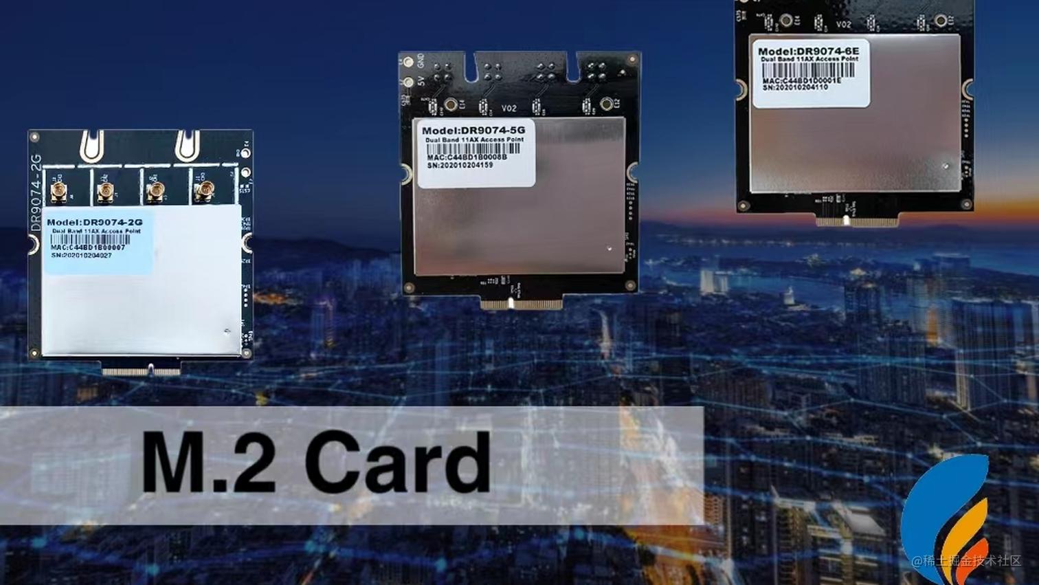 M.2 Network Card QCN9074 QCN9024 Chipset 2.4G 5G 6E WIFI6 |Wallys - 掘金
