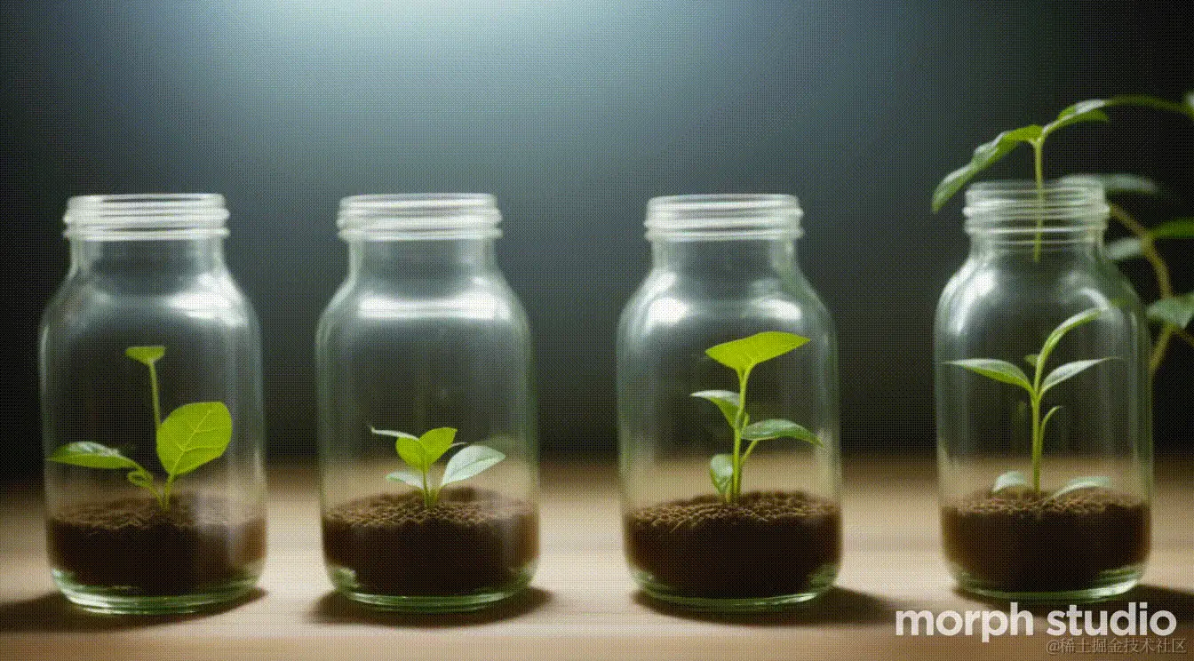 The_process_of_growing_plant_seed_seedlings_in_transparent_glass_bottles_realism_surrealism.gif