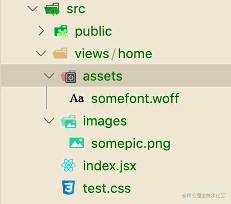 Webpack打包css中引用font、img等资源文件的路径问题- 掘金