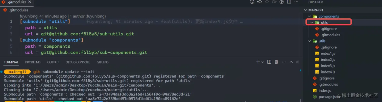 Git Submodule和Git Subtree使用1. 前言 Git Submodule和Git Subtree都是 - 掘金