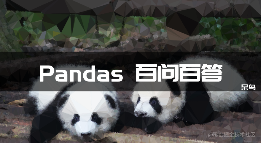 Pandas 百问百答