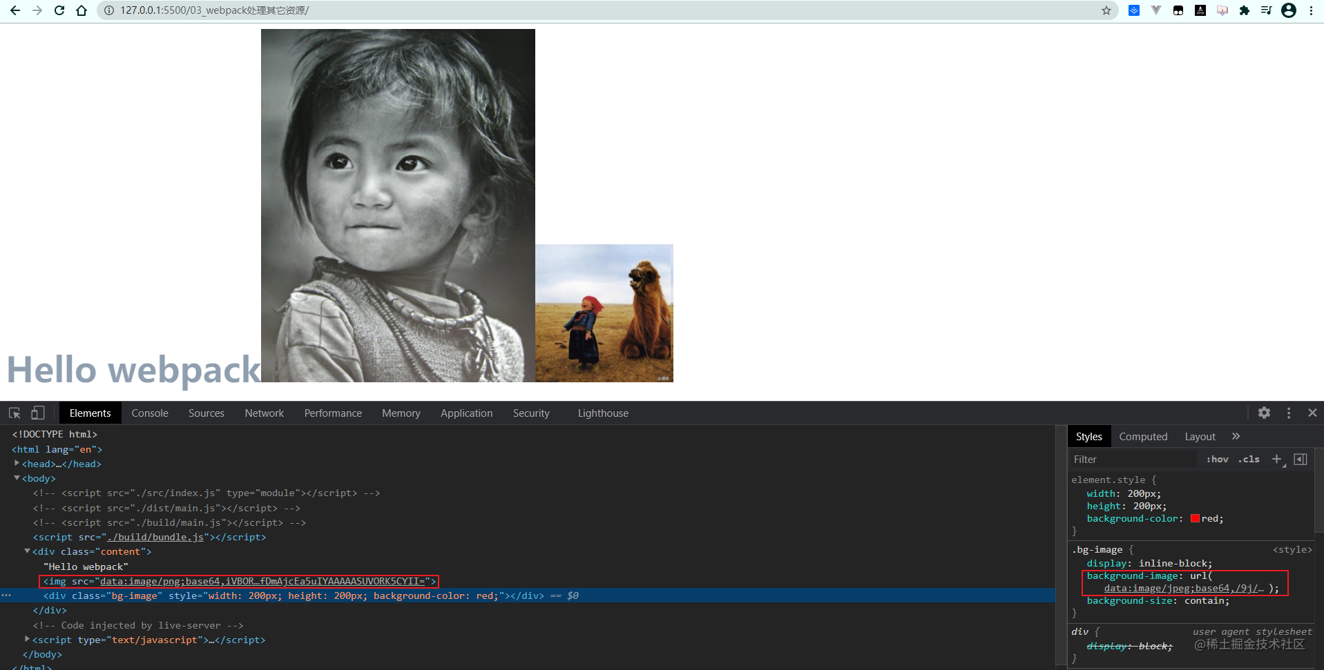 Deep into Webpack5 and other build tools series 3 (3) - URl-loader load ...