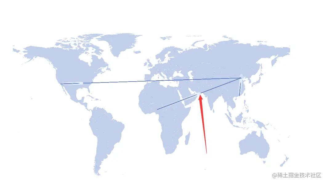 在地图上添加线条