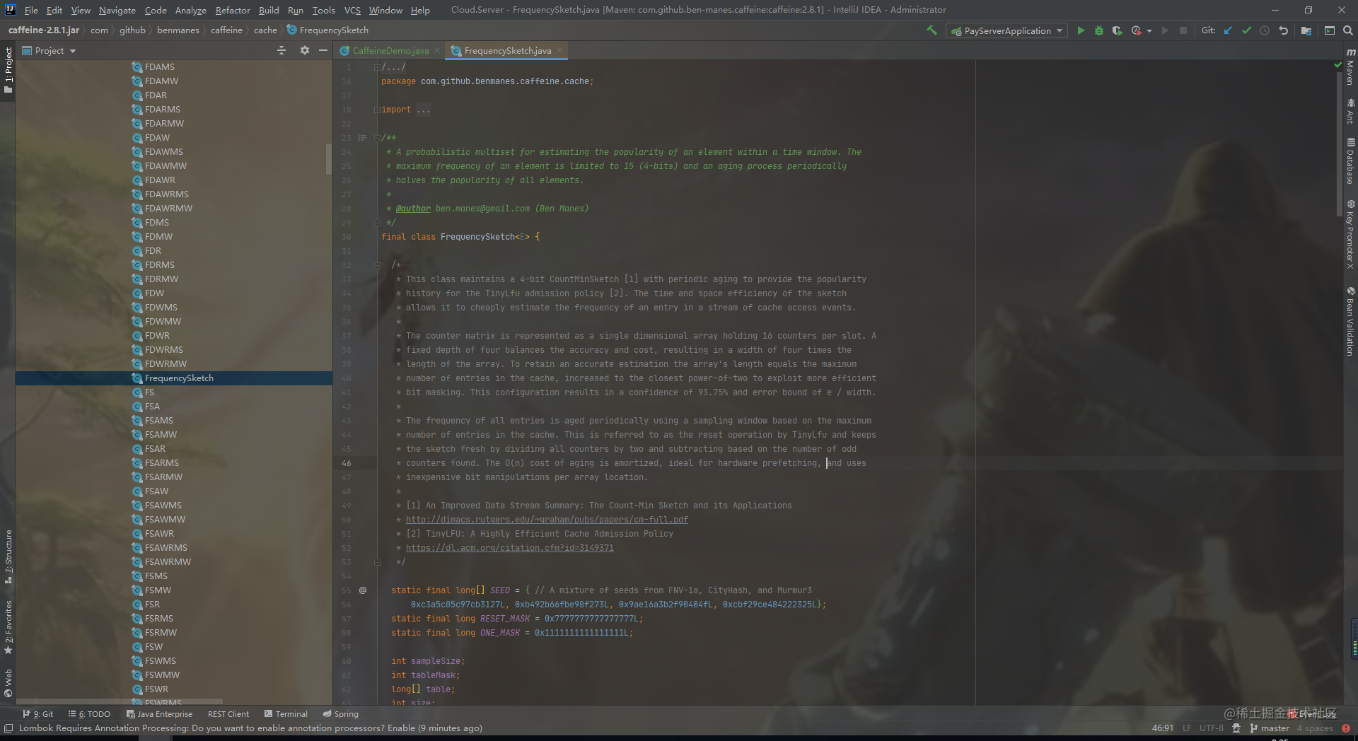 Implementation principle of Caffeine (Source code Analysis) - Moment ...