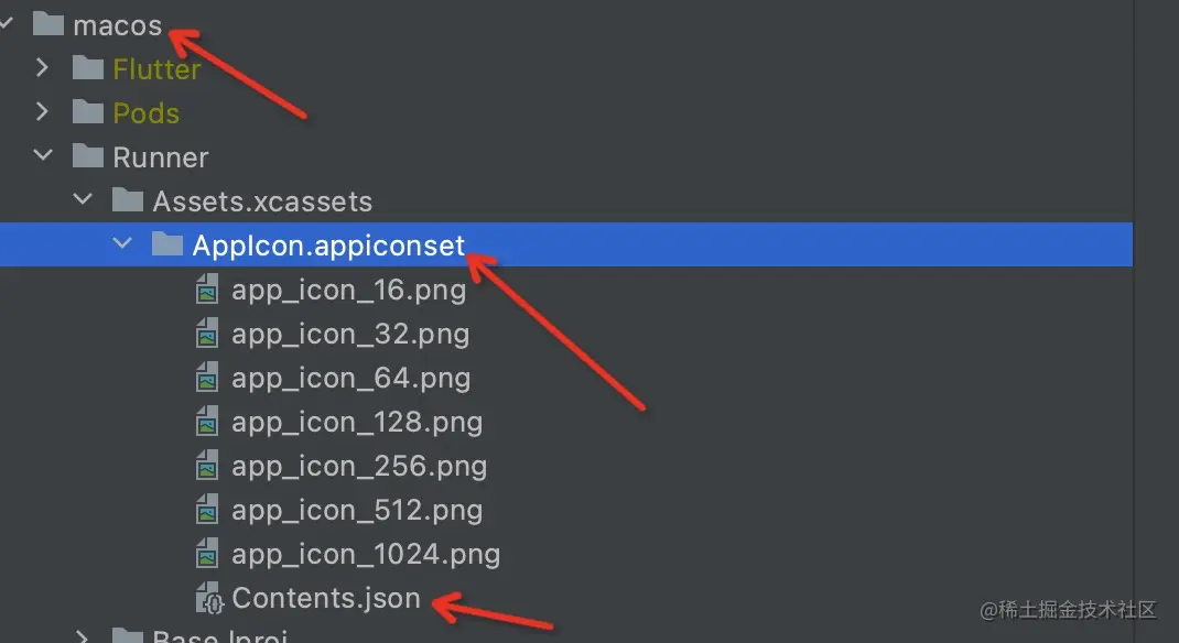 macos icon配置