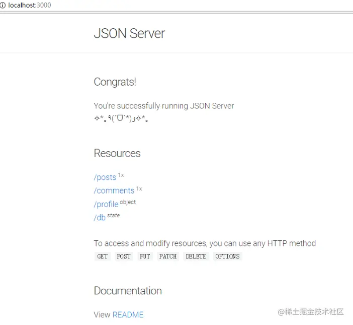 上手玩一下 json-server（一）了解篇我把json-server抛给一个后端好友时，他回复说：哦，原来是个moc - 掘金