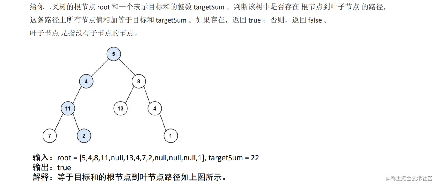 递归 - 路径总和 (LeetCode112).png