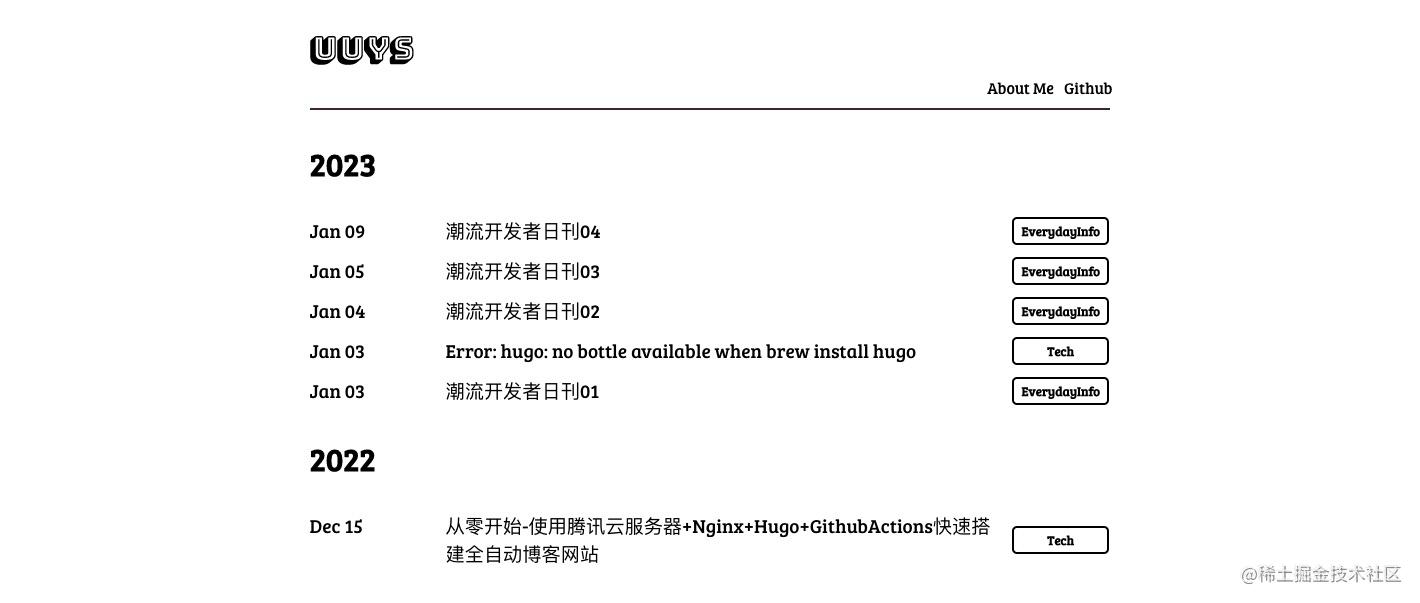 潮流开发者日刊