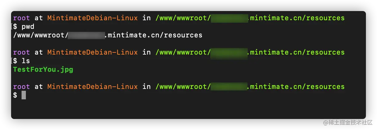 需要映射的目录